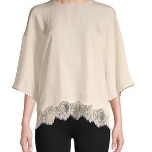 NWT Vince Alder Blouse - Pale Peach